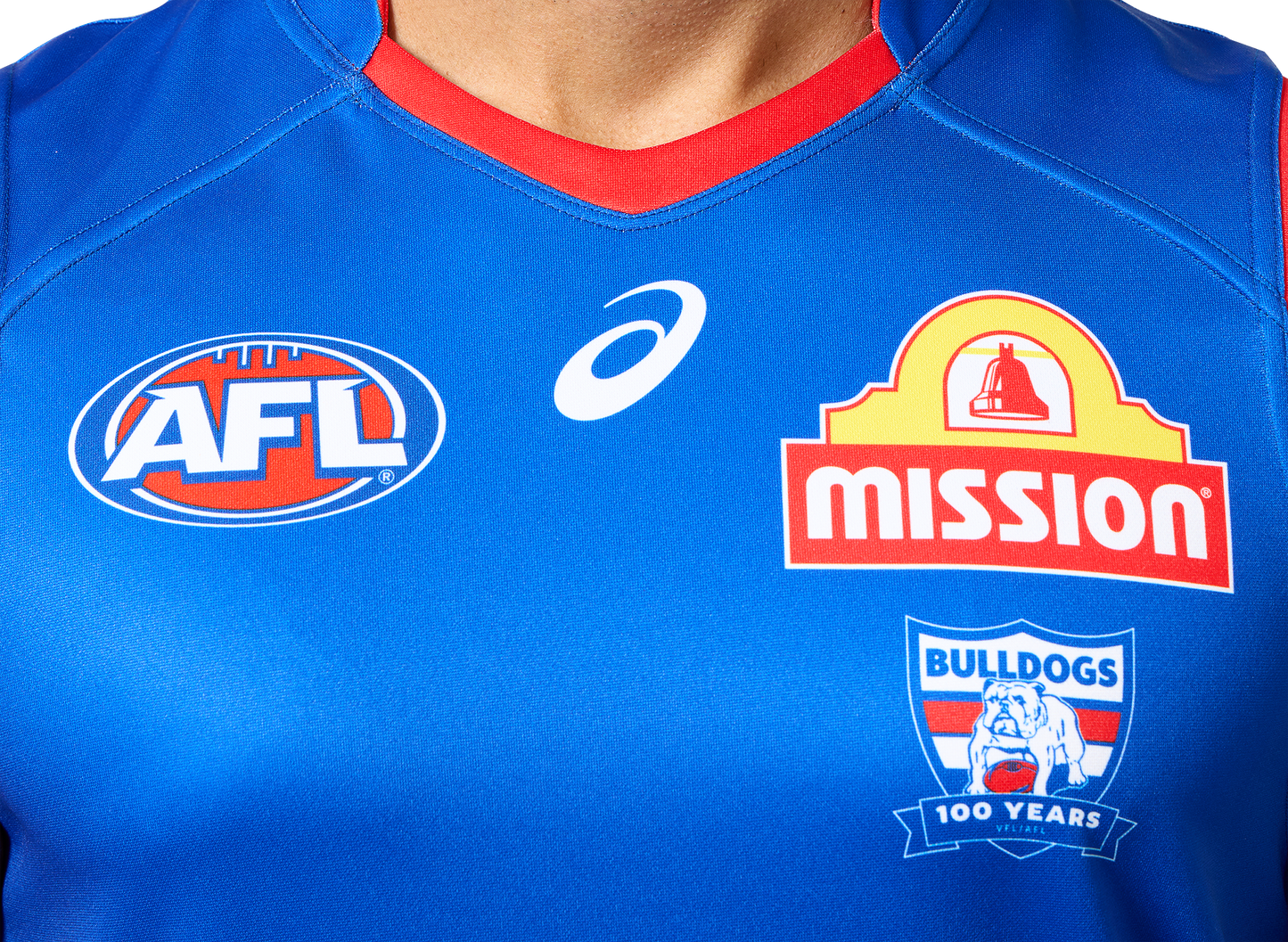 AFL 2025 Home Guernsey - Western Bulldogs - Adult - Mens