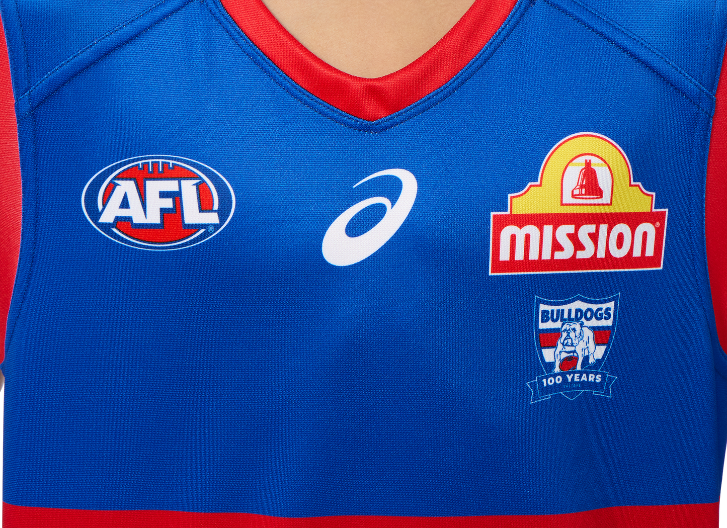 AFL 2025 Home Guernsey - Western Bulldogs - Youth - Kids