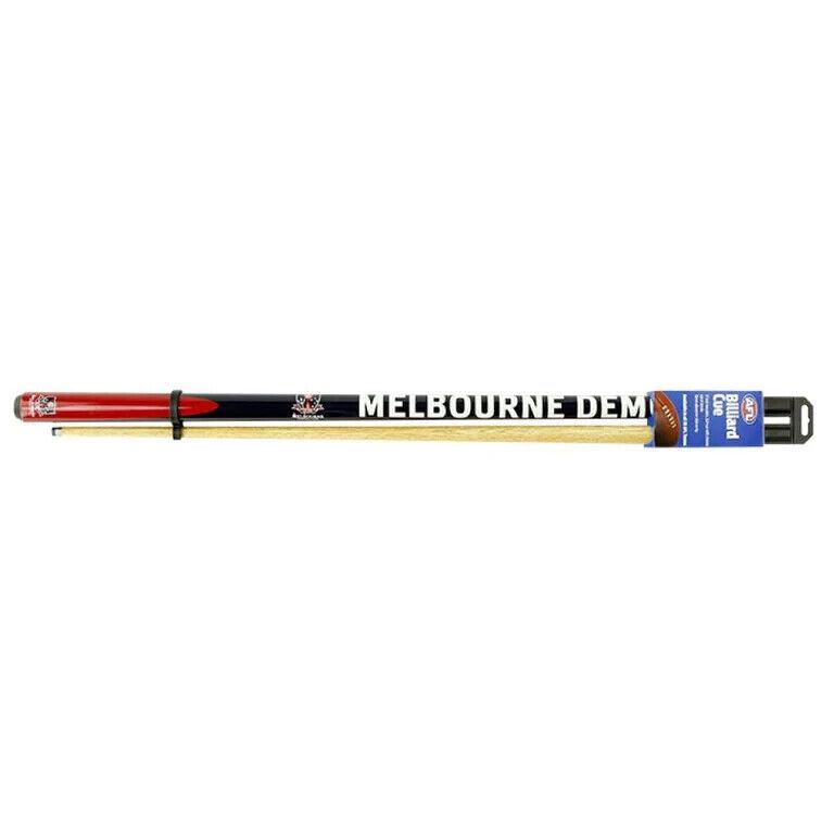 AFL Two Piece Pool Cue 57 Inch - Melbourne Demons - Snooker - Billiards