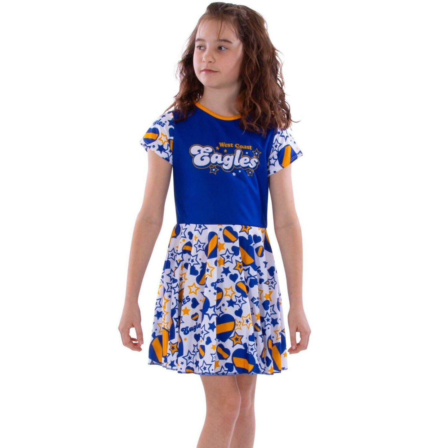 AFL Heartbreaker Dress - West Coast Eagles - Girls - Toddler - Kid