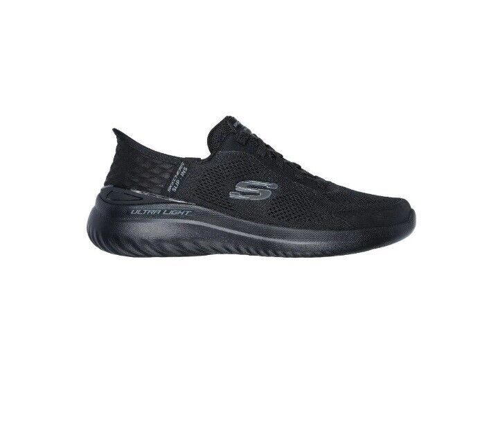SKECHERS Slip-Ins Bounder 2.0 Shoe - EMERGED - Black/Black - Mens