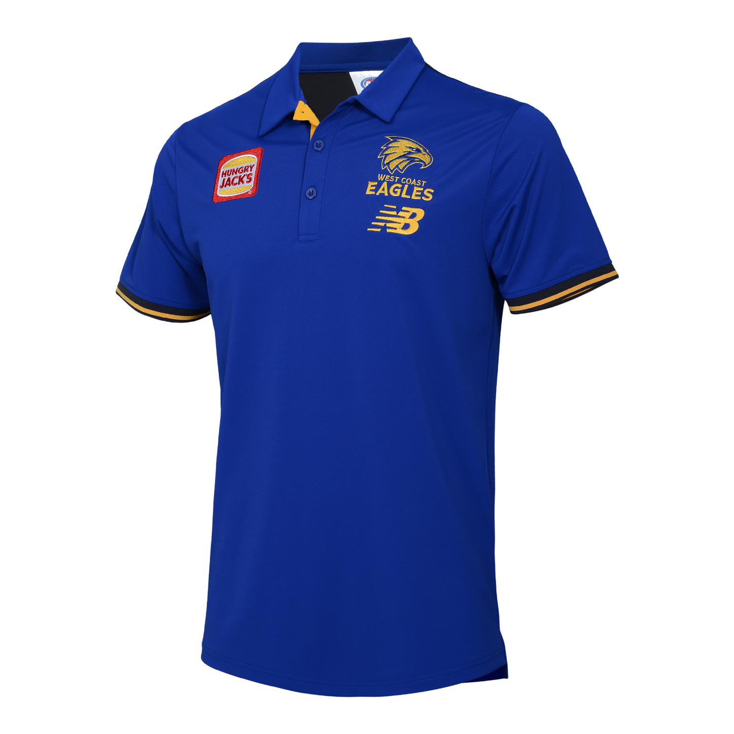 AFL 2025 Media Polo - West Coast Eagles - Adult - Mens - Shirt