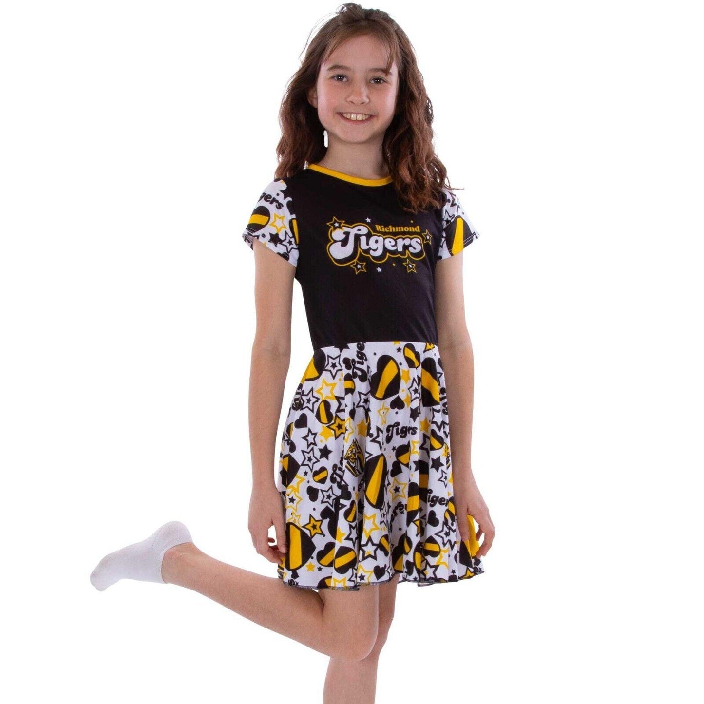 AFL Heartbreaker Dress - Richmond Tigers - Girls - Toddler - Kid