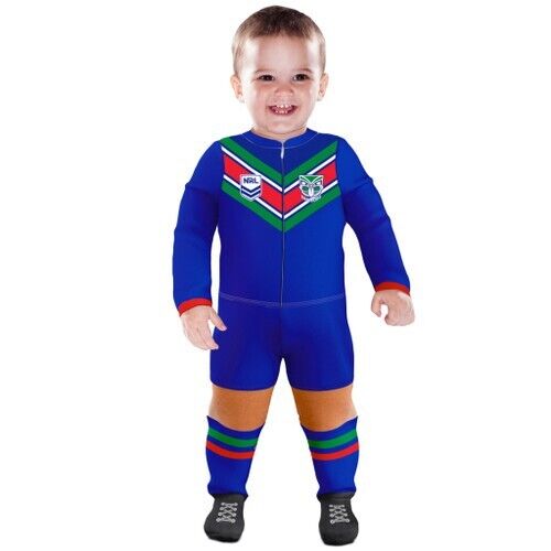 NRL Footy Suit Body Suit - New Zealand Warriors - Baby Toddler Infant