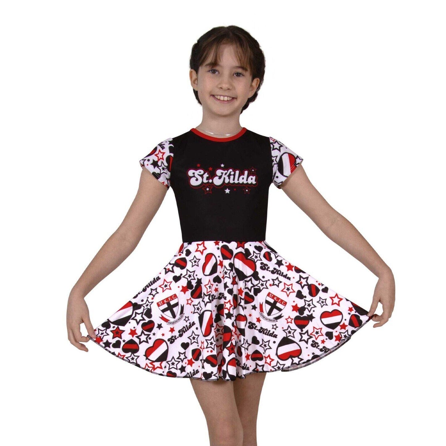 AFL Heartbreaker Dress - St Kilda Saints - Girls - Toddler - Kid