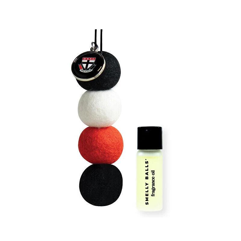 AFL Smelly Balls Set - St Kilda Saints - Re-useable Car Air Freshener