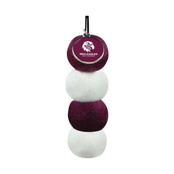 NRL Smelly Balls Set - Manly Sea Eagles - Re-useable Car Air Freshener