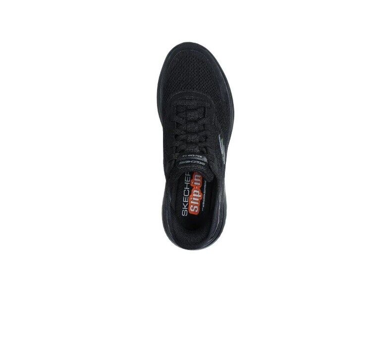 SKECHERS Slip-Ins Bounder 2.0 Shoe - EMERGED - Black/Black - Mens