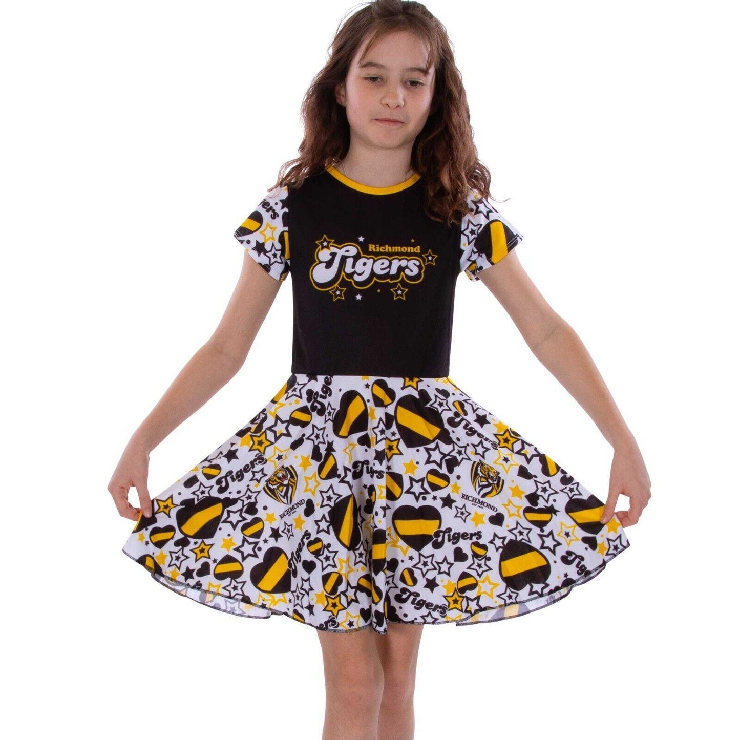AFL Heartbreaker Dress - Richmond Tigers - Girls - Toddler - Kid