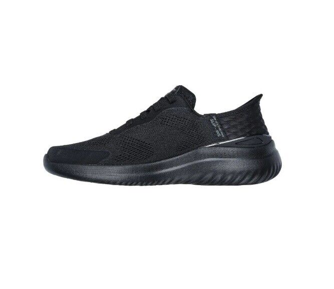 SKECHERS Slip-Ins Bounder 2.0 Shoe - EMERGED - Black/Black - Mens