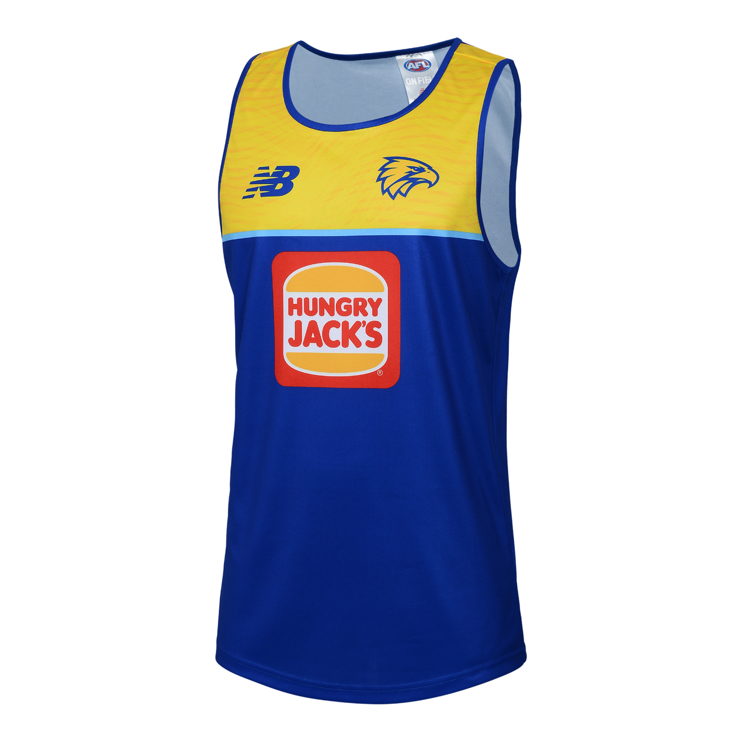 AFL 2025 Training Singlet - West Coast Eagles - Adult - Mens