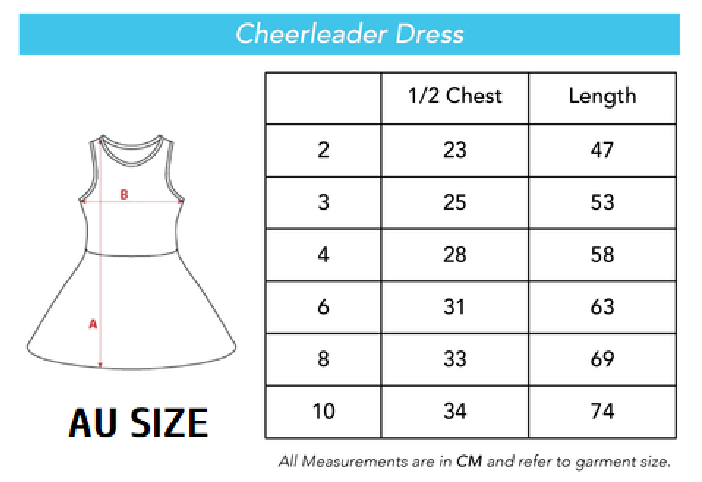 NRL Heartbreaker Dress - Sydney Roosters - Girls - Toddler - Kid