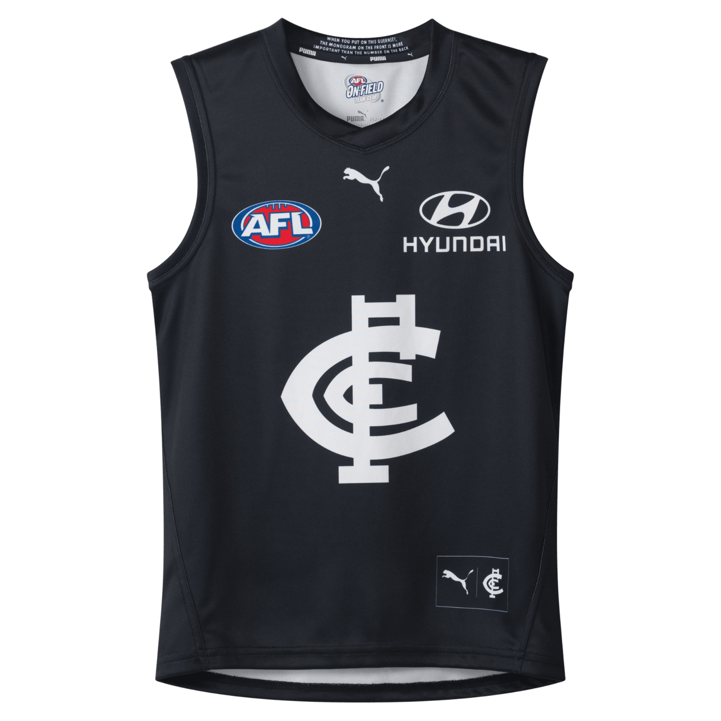 AFL 2024 Home Guernsey - Carlton Blues - Adult - Mens