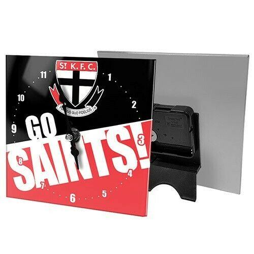 AFL Desk Clock - St Kilda Saints - Gift Box - Football