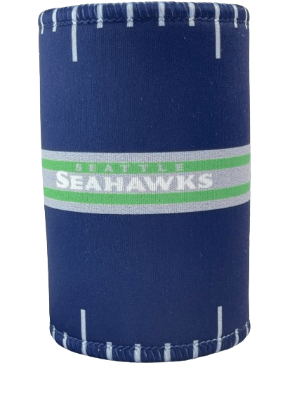 NFL Stubby Cooler - Seattle Seahawks - Can Cooler - Drink - Rubber Base