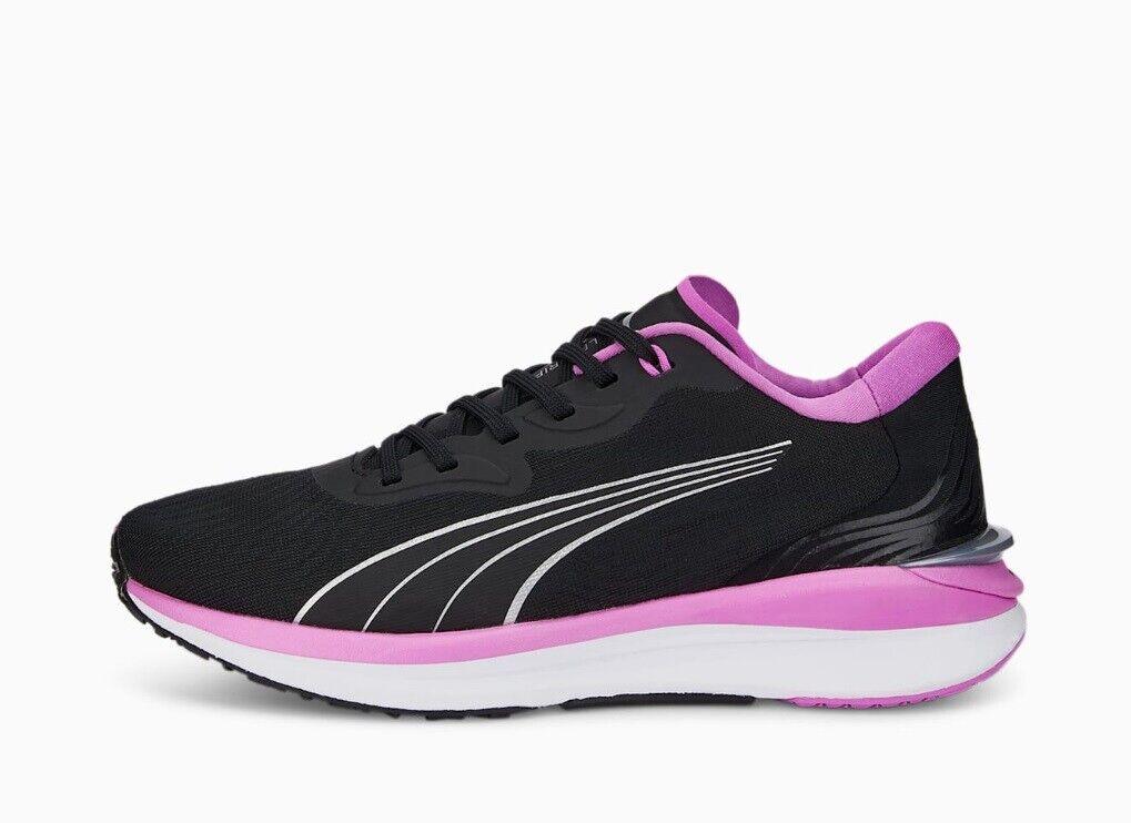 PUMA Electrify Nitro 2 Running Shoe - Black/Electric Orchid - Womens - Ladies
