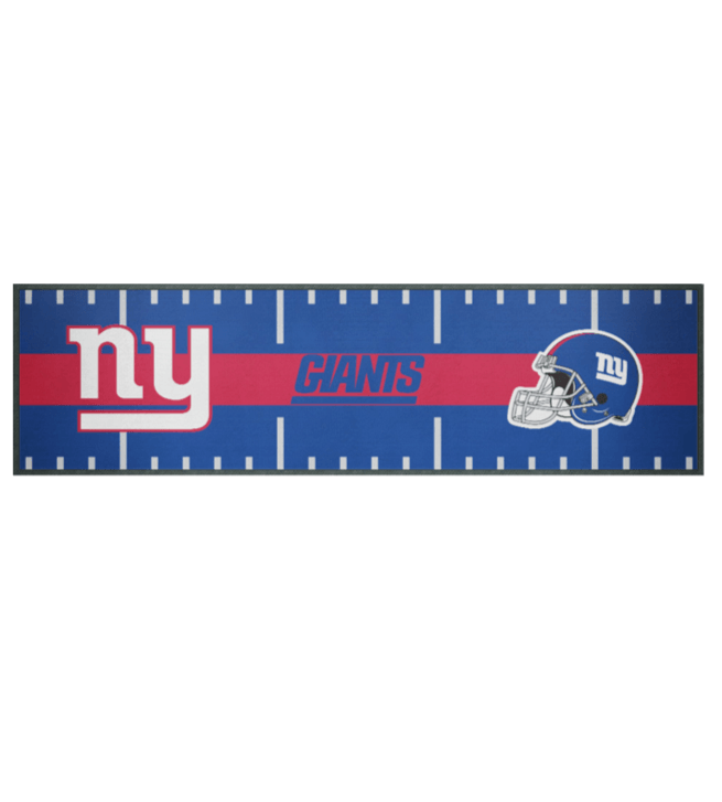 NFL Bar Runner - New York Giants - 25x90cm - Rubber Backed