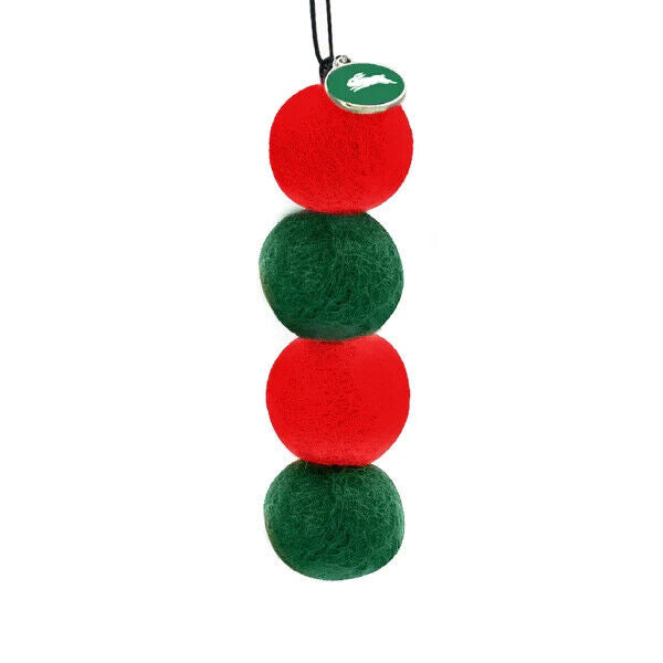 NRL Smelly Balls Set - South Sydney Rabbitohs - Re-useable Car Air Freshener