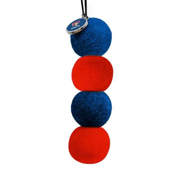 NRL Smelly Balls Set - Newcastle Knights - Re-useable Car Air Freshener