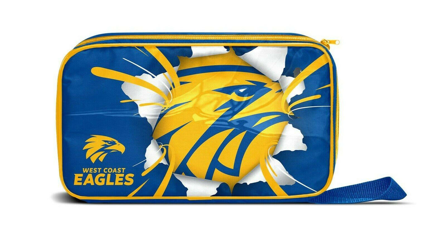 AFL Lunch Cooler Bag Box - West Coast Eagles - 300mm x 175mm x 65mm