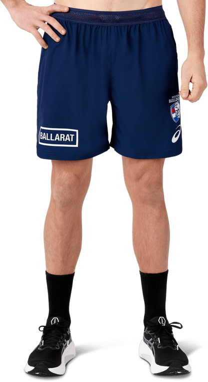 AFL 2024 Gym Shorts - Western Bulldogs - Adult - ASICS