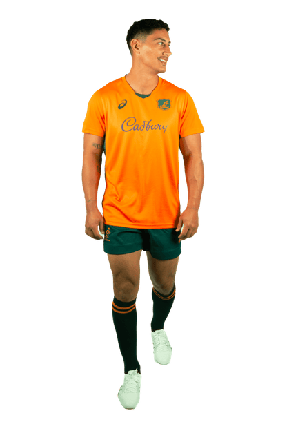 ARU 2024 Match Day Training Tee - Wallabies - Adult - Mens