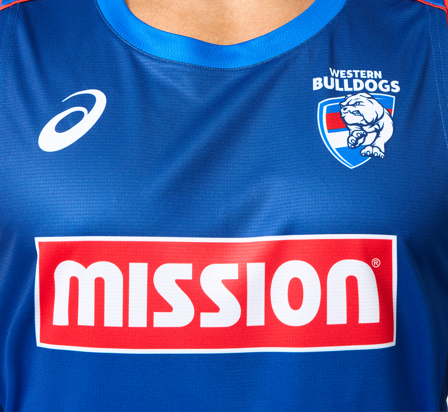 AFL 2025 Training Singlet - Western Bulldogs - Adult - Mens