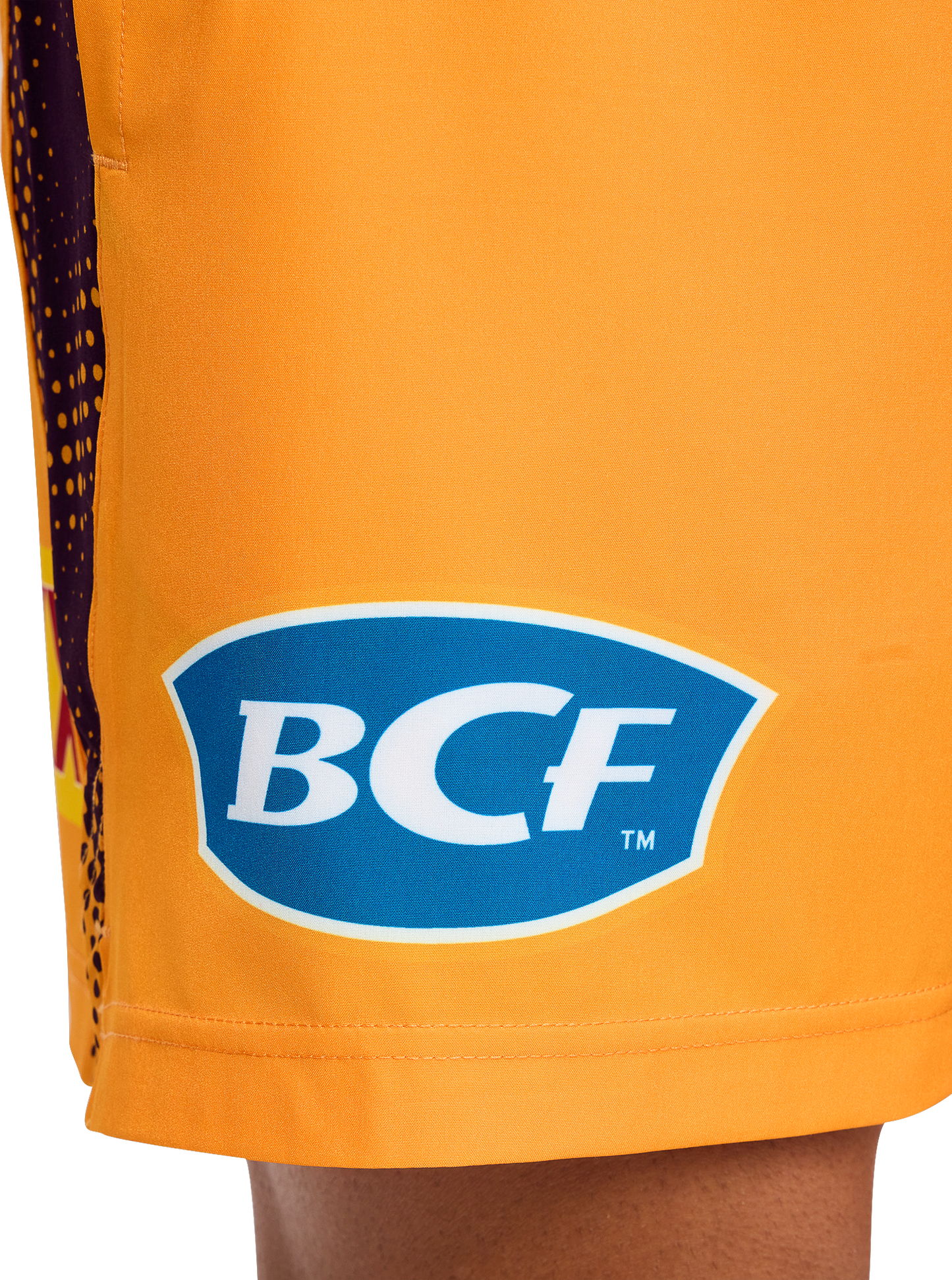 NRL 2026 Training Shorts - Brisbane Broncos - Gold - Adult - Mens
