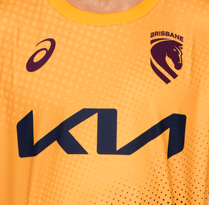 NRL 2026 Training Singlet - Brisbane Broncos - Gold - Adult - Mens