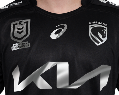 NRL 2026 Black Charity Jersey - Brisbane Broncos - Adult - Mens