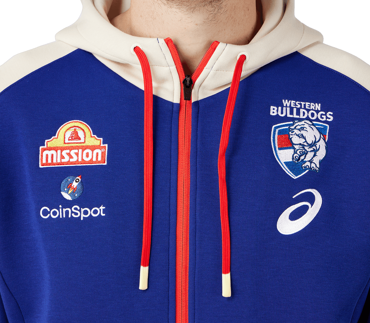 AFL 2024 Training Hoodie - Western Bulldogs - Adult - ASICS