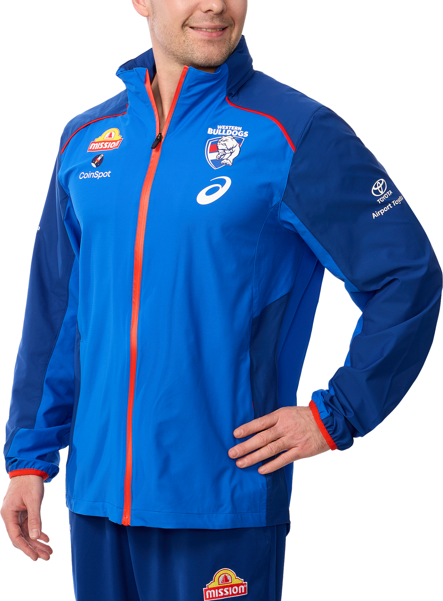 AFL 2025 Spray Jacket - Western Bulldogs - Adult - Unisex