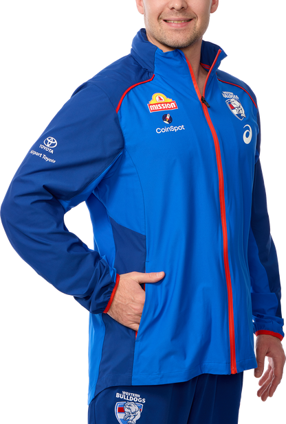 AFL 2025 Spray Jacket - Western Bulldogs - Adult - Unisex