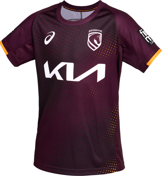 NRL 2026 Training Tee - Brisbane Broncos - Youth - Kids