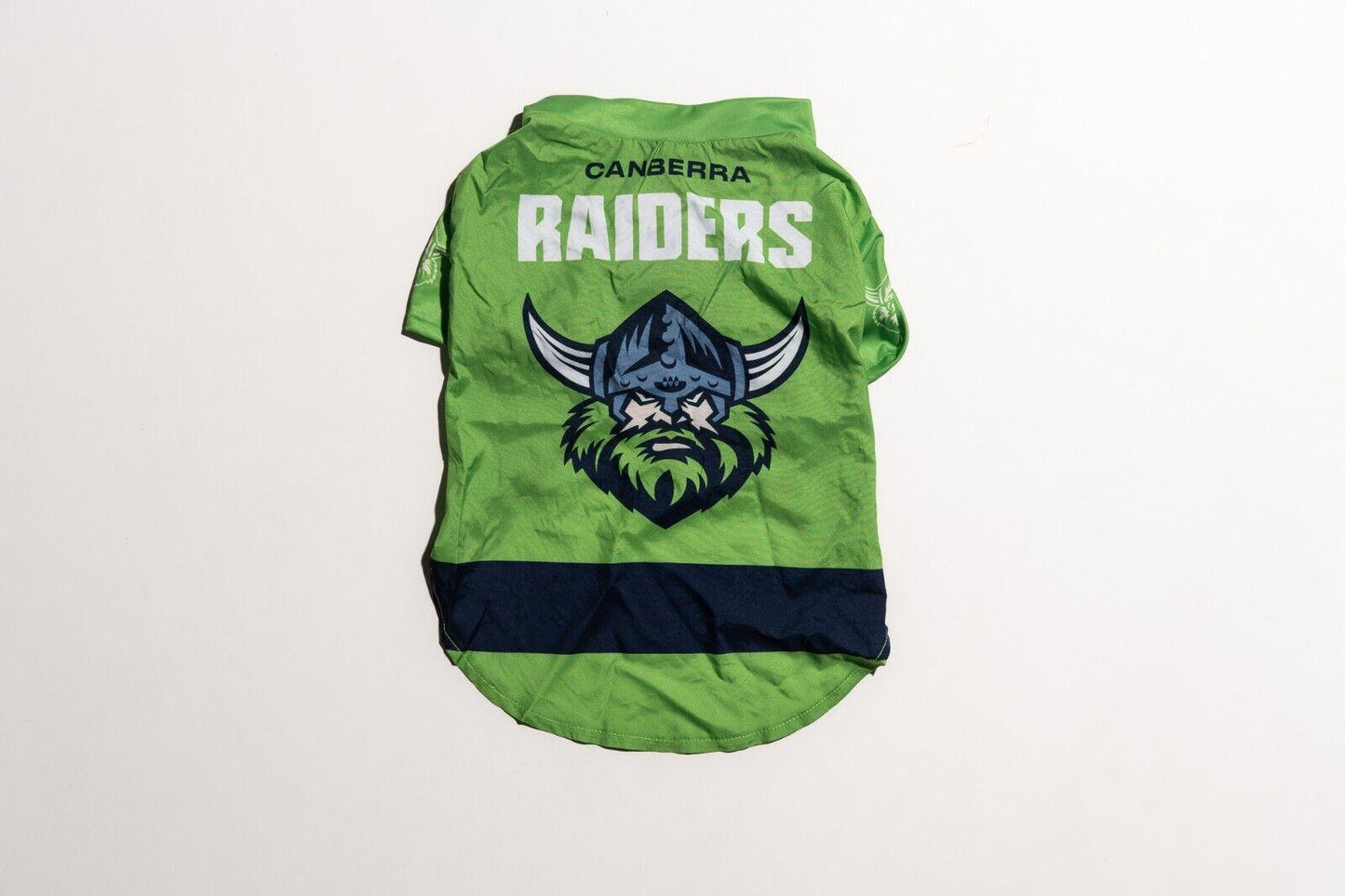 NRL Pet Jersey - Canberra Raiders - Size XS to XL - T-Shirt - Dog - Cat