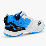 DSC Zooter Cricket Shoes - White/Blue - Rubber Sole - Adult & Kids
