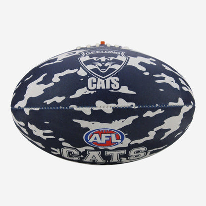 AFL Camo Club Football - Geelong Cats - Size 5 - Game Ball