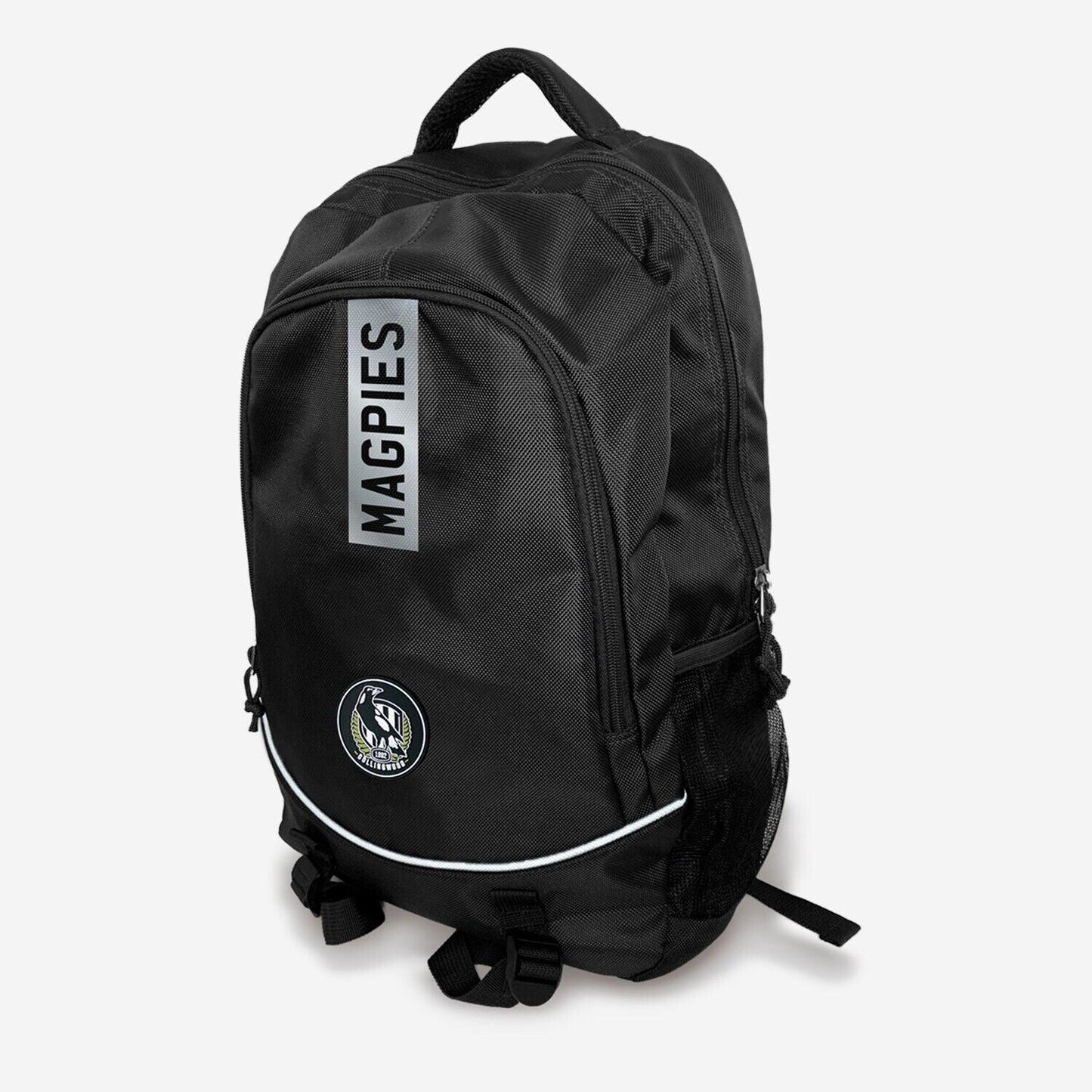 AFL Stirling Backpack - Collingwood Magpies - 49x32x12cm - Nylon Bag
