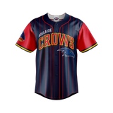 AFL 'Slugger' Baseball Shirt - Adelaide Crows - Tee - Aussie Rules