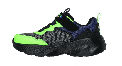 SKECHERS Creature Lights Shoe - Black/Lime - Kids