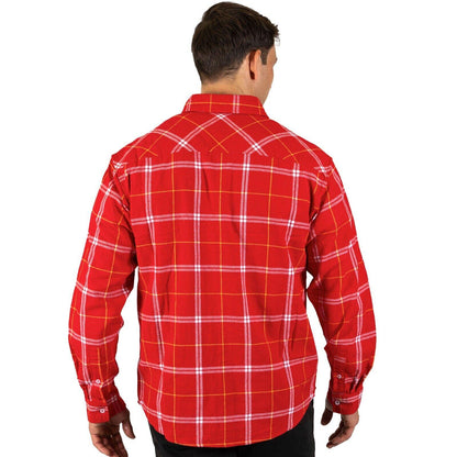 NRL 'Mustang' Flannel Polo - Dolphins - Flanno Shirt