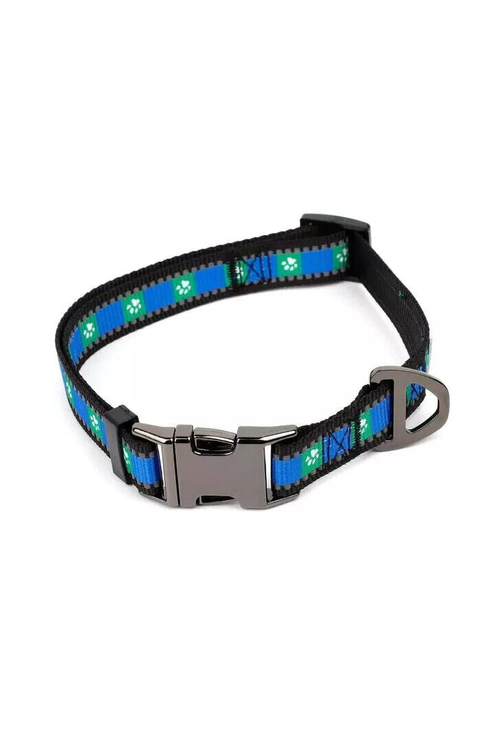 NRL Adjustable Dog Collar - New Zealand Warriors - Small To Large