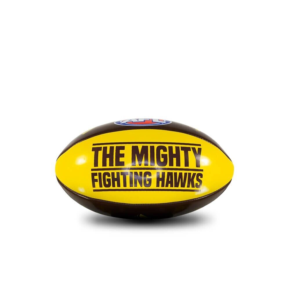 AFL PVC Mascot Football - Hawthorn Hawks - 20cm Ball