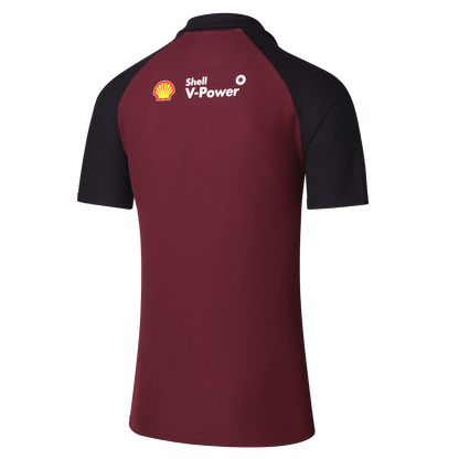 NRL 2024 Team Polo - Queensland Maroons - Burgundy - Mens - Adult - QLD - Shirt