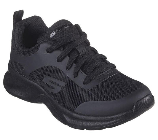 SKECHERS Dynamatic Swift Speed - School Shoe - Black/Black - Kids