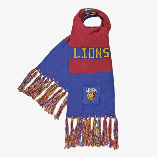 AFL Bar Scarf - Brisbane Lions - Supporter Team Wear