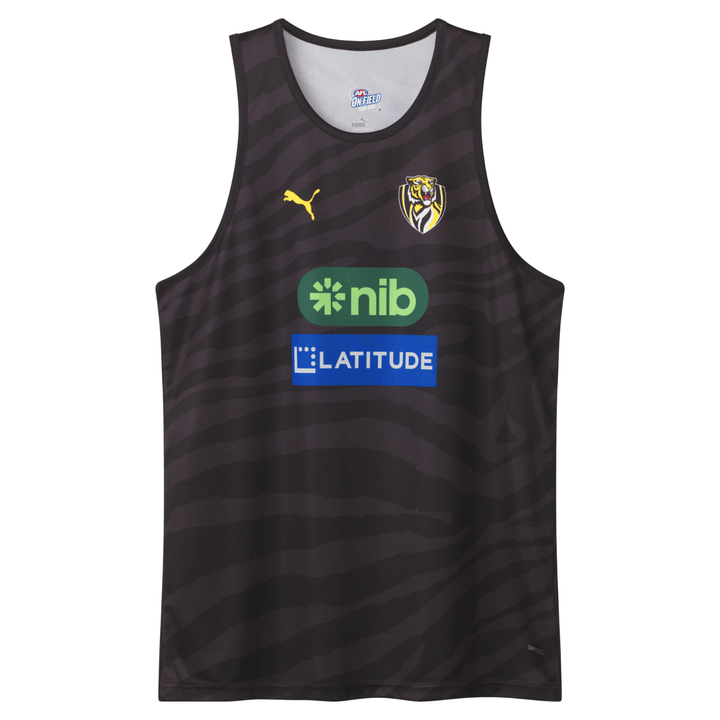 AFL 2024 Training Singlet - Richmond Tigers - Adult - Mens