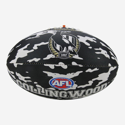 AFL Camo Club Football - Collingwood Magpies - Size 5 - Game Ball