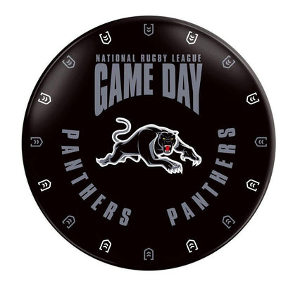 NRL Snack Plate - Penrith Panthers - 20cm diameter - Melamine - Single