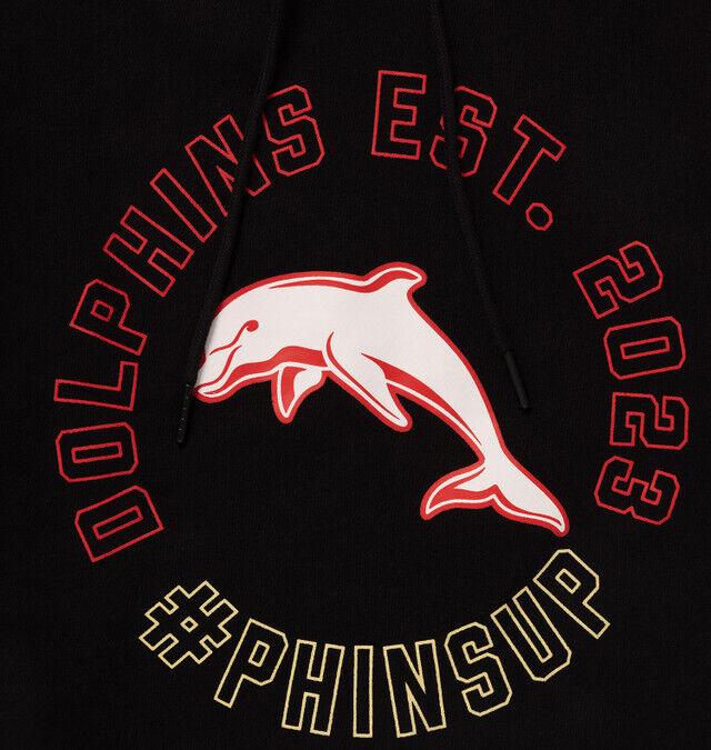 NRL Supporter Hoodie - Dolphins - Youth - Kids - Hoody - Jumper
